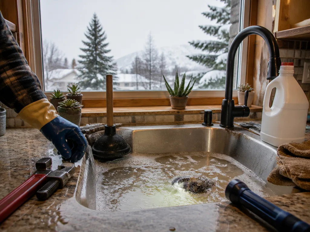 DIY vs calling a pro for a clogged drain in Colorado homes