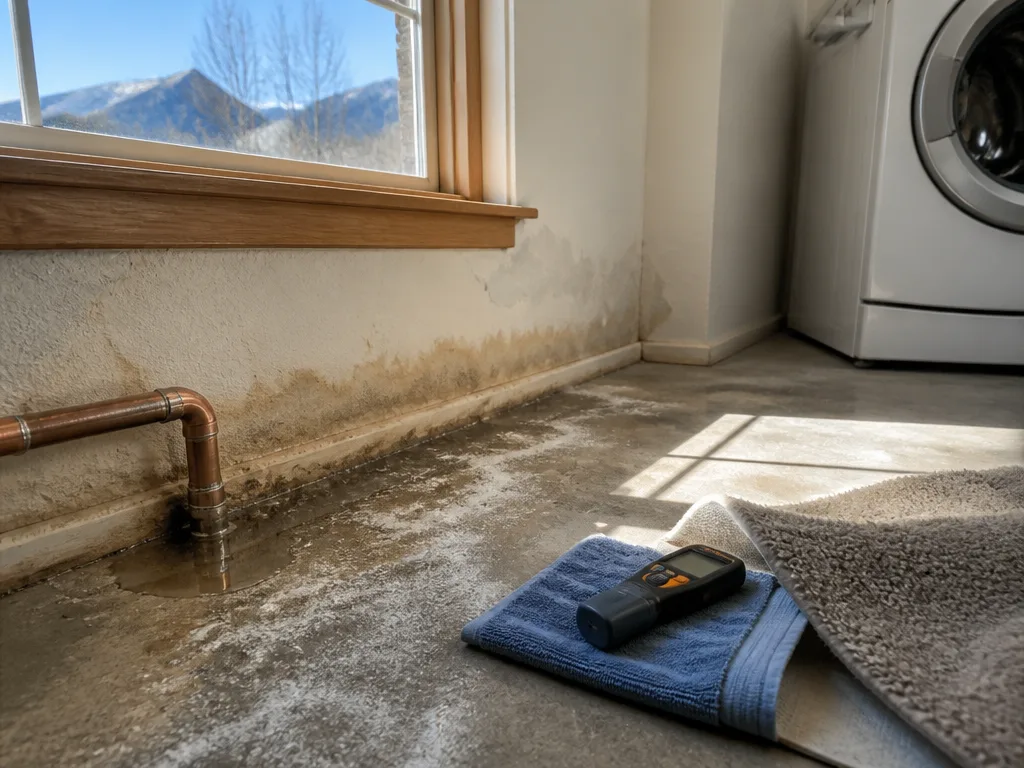 Watching for signs of hidden leaks in Colorado homes