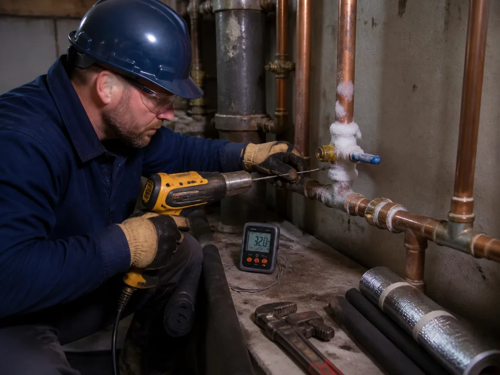 Frozen Pipe Repair